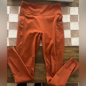 Fabletics Orange Leggings